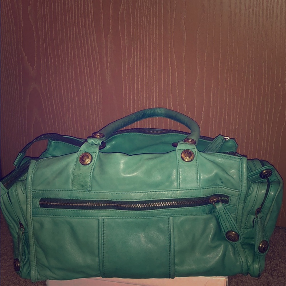 George Gina and Lucy Leather Satchel